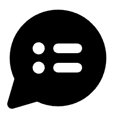 Speaker Notes Alt Fill Icon from Rounded Fill - Streamline Material Set