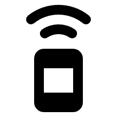 Speaker Phone Fill Icon from Rounded Fill - Streamline Material Set