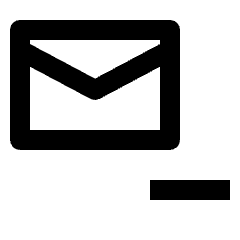 Unsubscribe Icon from Outlined Line - Streamline Material Set