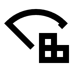 Wifi Proxy Icon from Sharp Line - Streamline Material Set