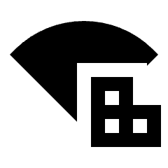Wifi Proxy Fill Icon from Sharp Fill - Streamline Material Set