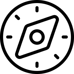 Compass 1 Icon from Ultimate Light Set