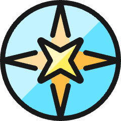 Compass 2 Icon from Ultimate Colors Set
