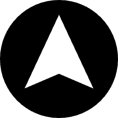 Compass Navigation Icon from Nova Solid Set