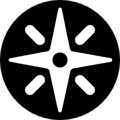 Compass Icon from Ultimate Bold Set