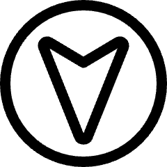Navigation Compass South Icon from Ultimate Regular Set