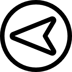 Navigation Compass West Icon from Ultimate Regular Set