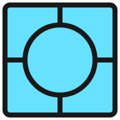 Composition Focus Icon from Ultimate Colors Set