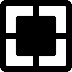 Composition Focus Square Icon from Ultimate Bold Set