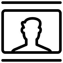 Composition Frame Man Icon from Ultimate Light Set