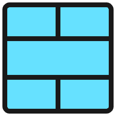 Composition Layout 2 Icon from Ultimate Colors Set