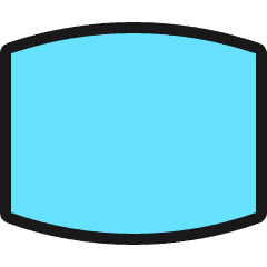 Composition Oval Icon from Ultimate Colors Set