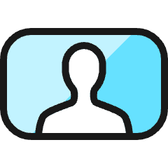 Composition Window Human Icon from Ultimate Colors Set