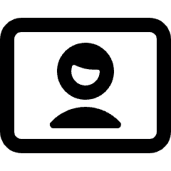 Composition Window Man Icon from Ultimate Bold Set