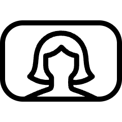 Composition Window Woman Icon from Ultimate Light Set