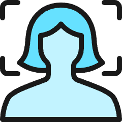 Composition Woman Icon from Ultimate Colors Set