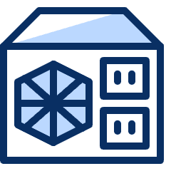 Computer Power Supply Icon from Cyber Duotone Set