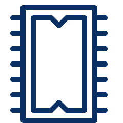 Computer Ram Icon from Cyber Line Set