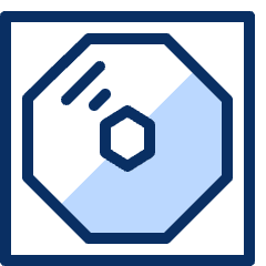 Disc Box Icon from Cyber Duotone Set