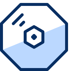 Disc Icon from Cyber Duotone Set