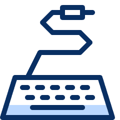 Keyboard Icon from Cyber Duotone Set