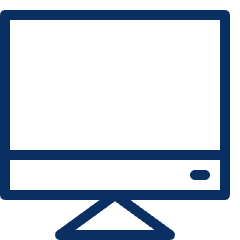 Monitor 4 Icon from Cyber Line Set
