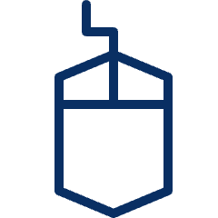 Mouse Icon from Cyber Line Set