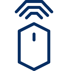 Mouse Wifi Wireless Icon from Cyber Line Set