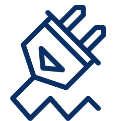 Plug 3 Icon from Cyber Line Set