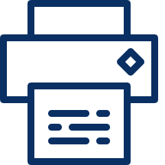 Printer 1 Icon from Cyber Line Set