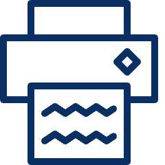 Printer 2 Icon from Cyber Line Set