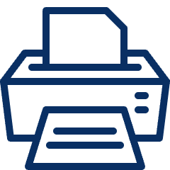 Printer 3 Icon from Cyber Line Set