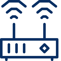 Router Wifi Icon from Cyber Line Set