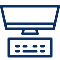 Computer Imac 3 Icon from Cyber Line Set