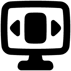 Desktop Application Icon from Plump Solid Set