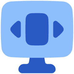 Desktop Application Icon from Plump Flat Set