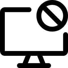 Desktop Block Icon from Core Line Set