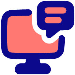 Desktop Chat Icon from Plump Pop Set