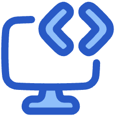 Desktop Code Icon from Plump Duo Set
