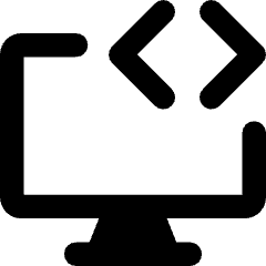 Desktop Code Icon from Core Remix Set