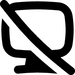 Desktop Disable Icon from Flex Solid Set