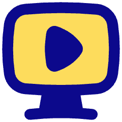 Desktop Display Live Tv Icon from Flex Pop Set