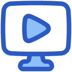 Desktop Display Live Tv Icon from Plump Duo Set