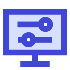Desktop Display Settings Icon from Sharp Duo Set
