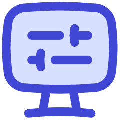 Desktop Display Settings Icon from Flex Duo Set