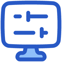 Desktop Display Settings Icon from Plump Duo Set