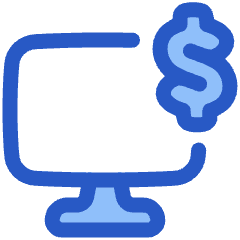 Desktop Dollar Icon from Plump Duo Set