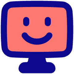 Desktop Emoji Icon from Plump Pop Set