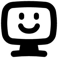 Desktop Emoji Icon from Flex Solid Set