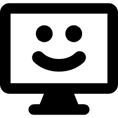 Desktop Emoji Icon from Core Remix Set